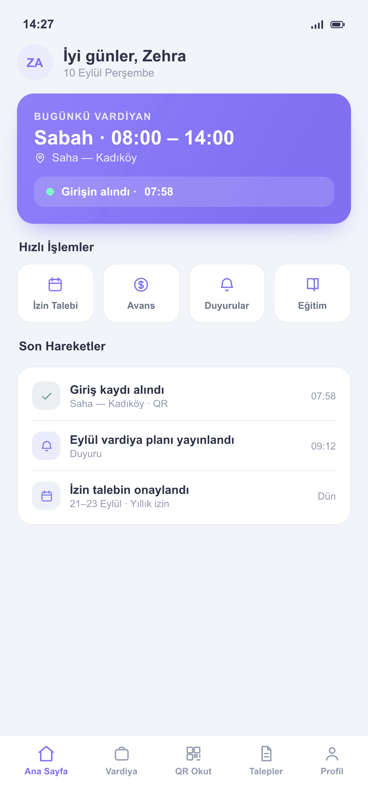 Mobile app